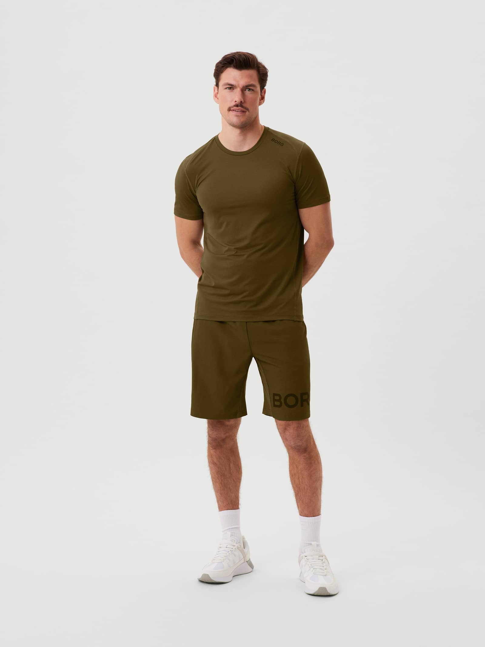 Björn Borg - Borg Shorts Dark Olive - Image 1