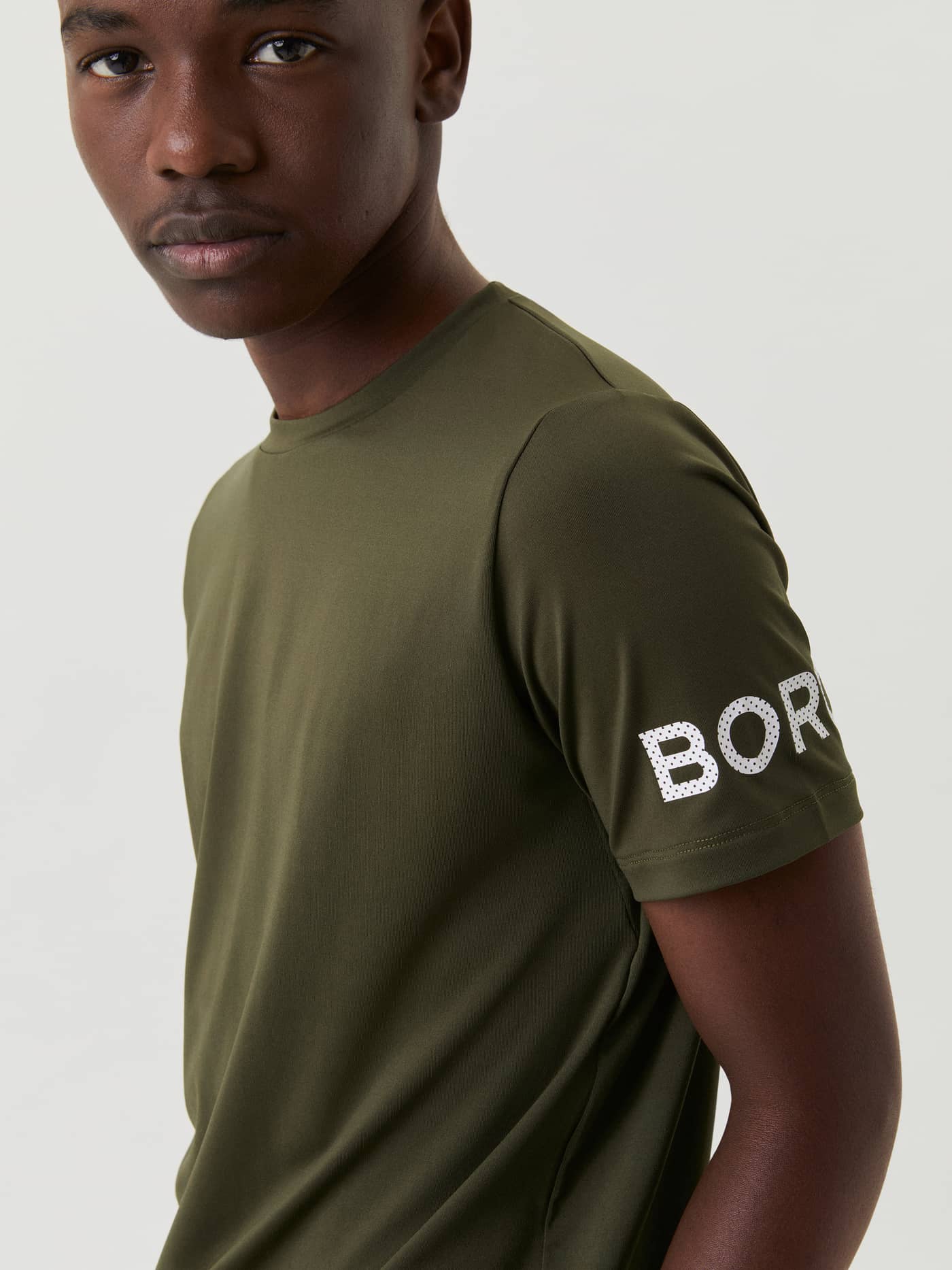 Björn Borg - Borg T-Shirt Ivy Green - Image 3