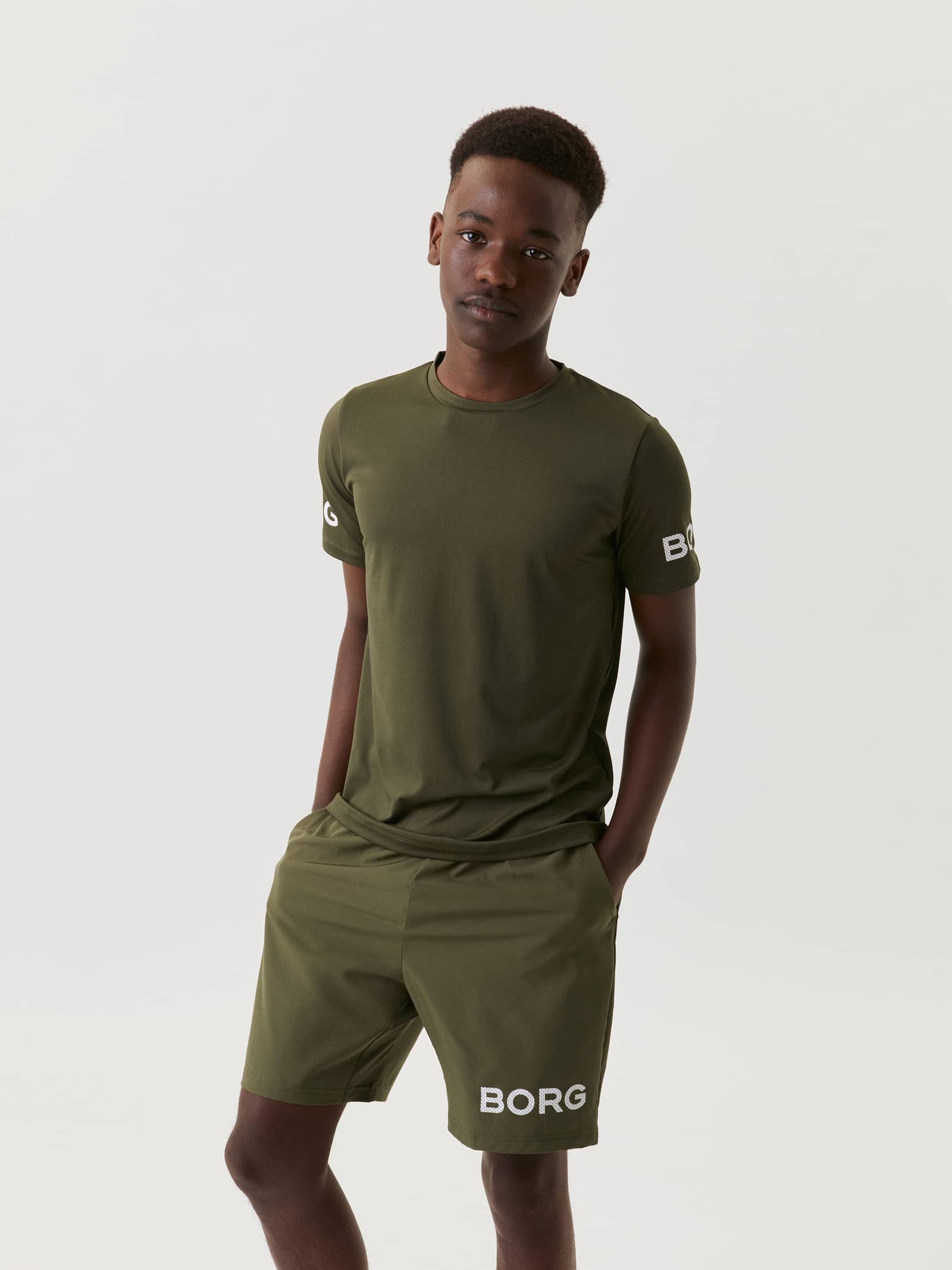 Björn Borg - Borg T-Shirt Ivy Green - Image 1