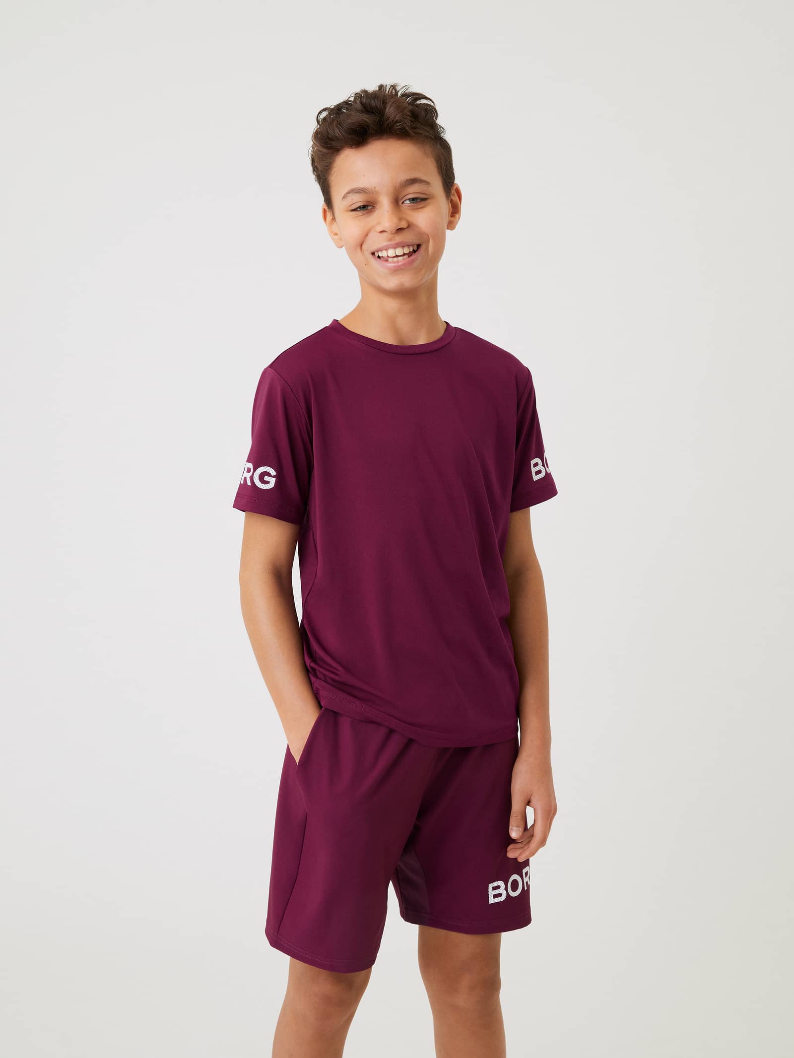 Björn Borg - Borg T-Shirt Grape Wine - Image 1