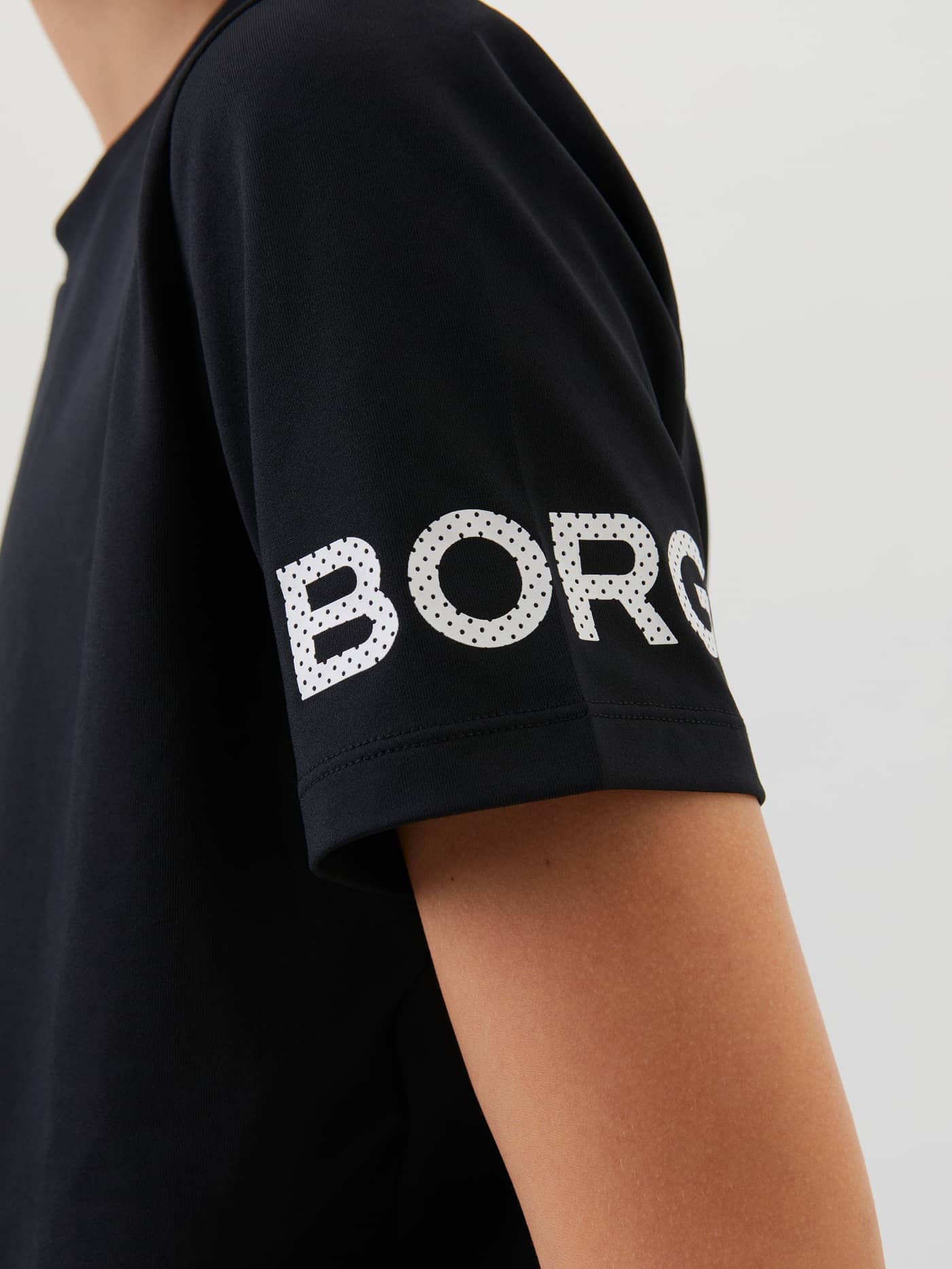 Björn Borg - Borg T-Shirt Black Beauty Kids - Image 5