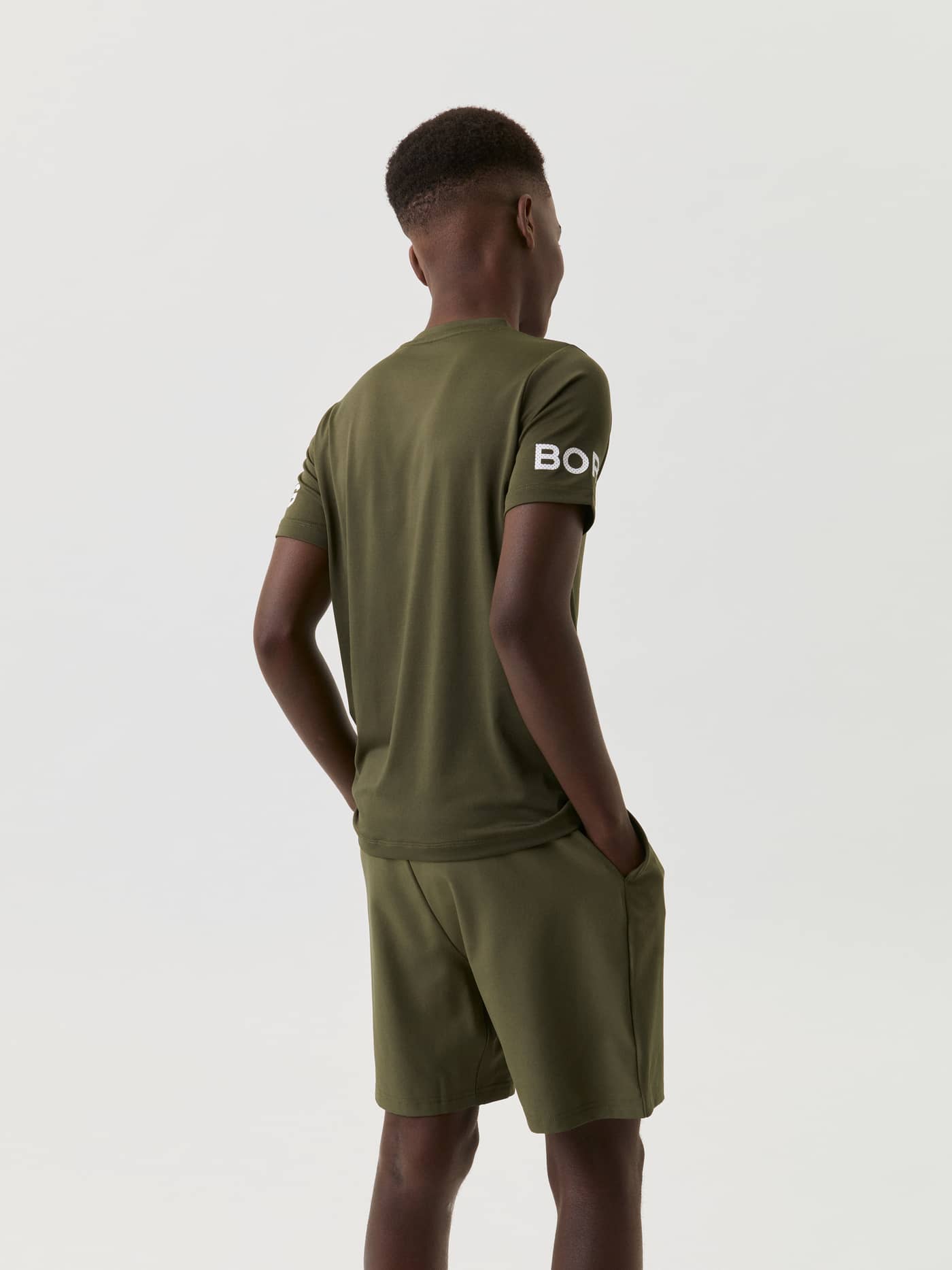 Björn Borg - Borg T-Shirt Ivy Green - Image 2