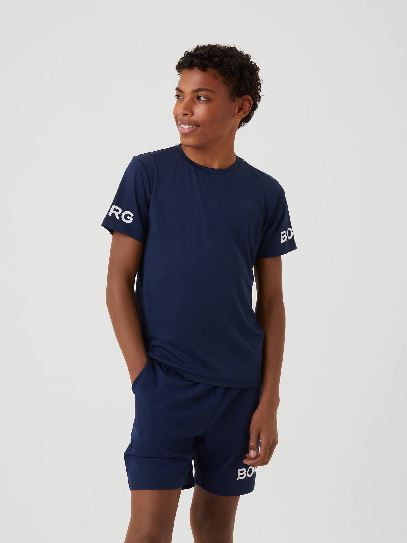 Björn Borg - Borg T-Shirt Peacoat - Image 1