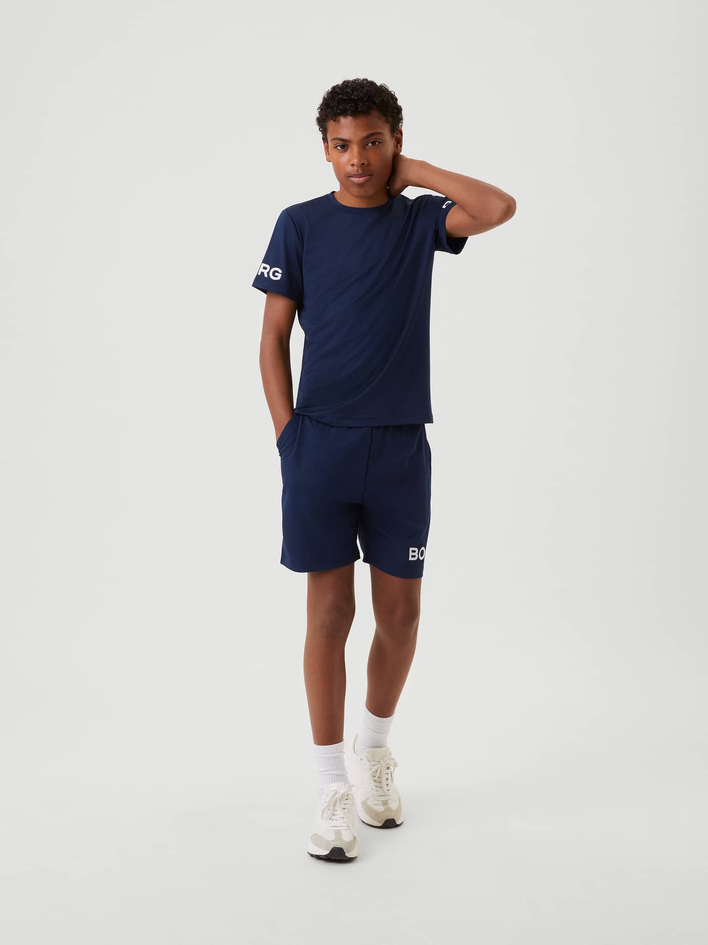 Björn Borg - Borg T-Shirt Peacoat - Image 3