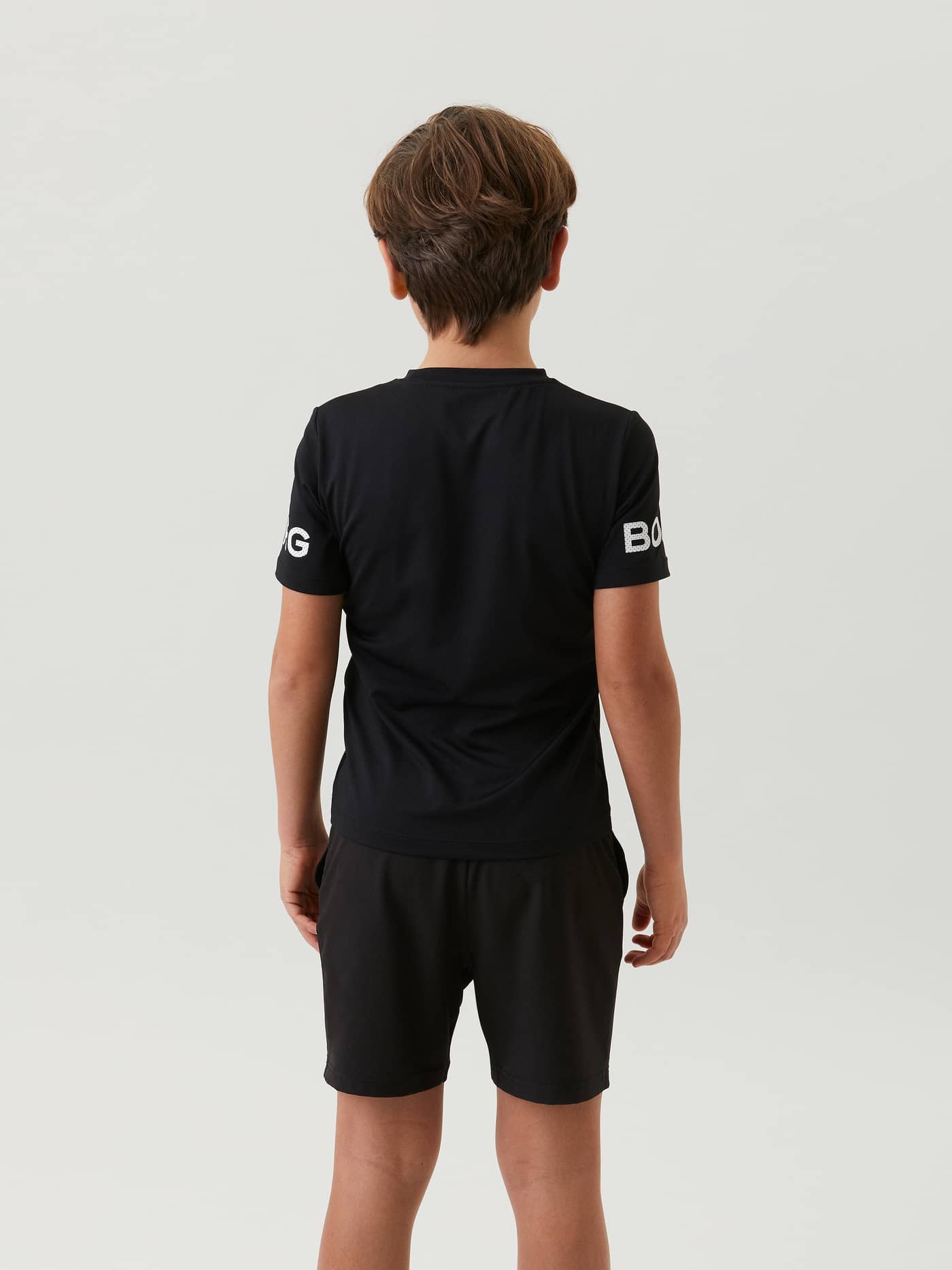 Björn Borg - Borg T-Shirt Black Beauty Kids - Image 3