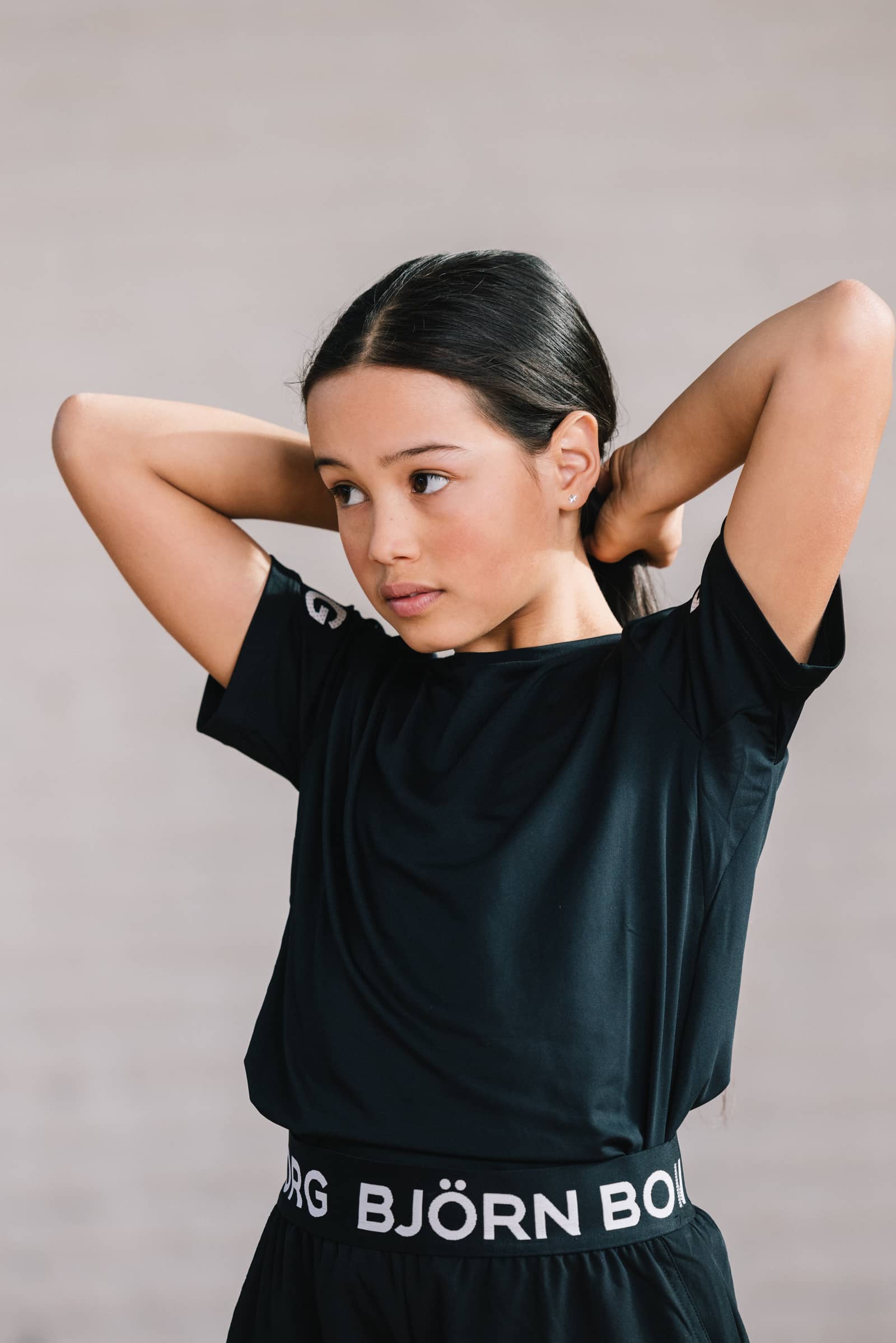 Björn Borg - Borg T-Shirt Black Beauty Kinderen - Image 1