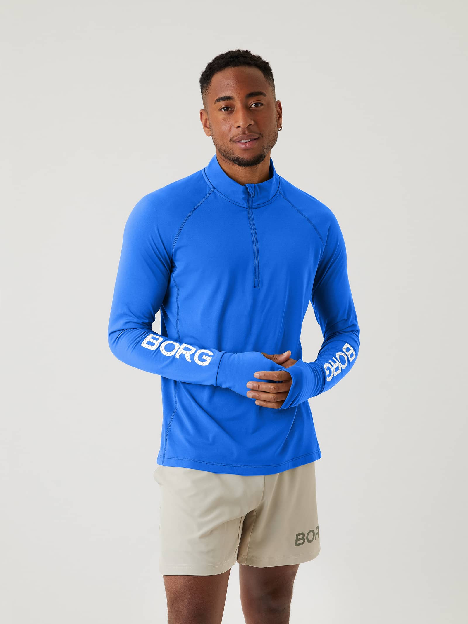Björn Borg - Borg Midlayer Half Zip Nautical Blue - Image 1