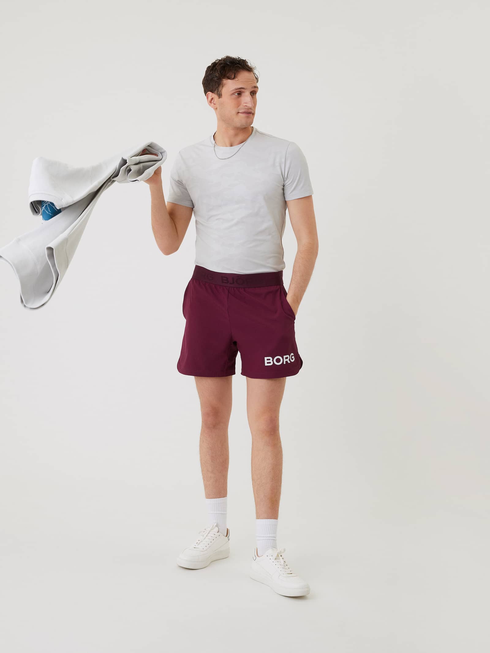 Björn Borg - Borg Short Shorts Grape Wine - Image 1