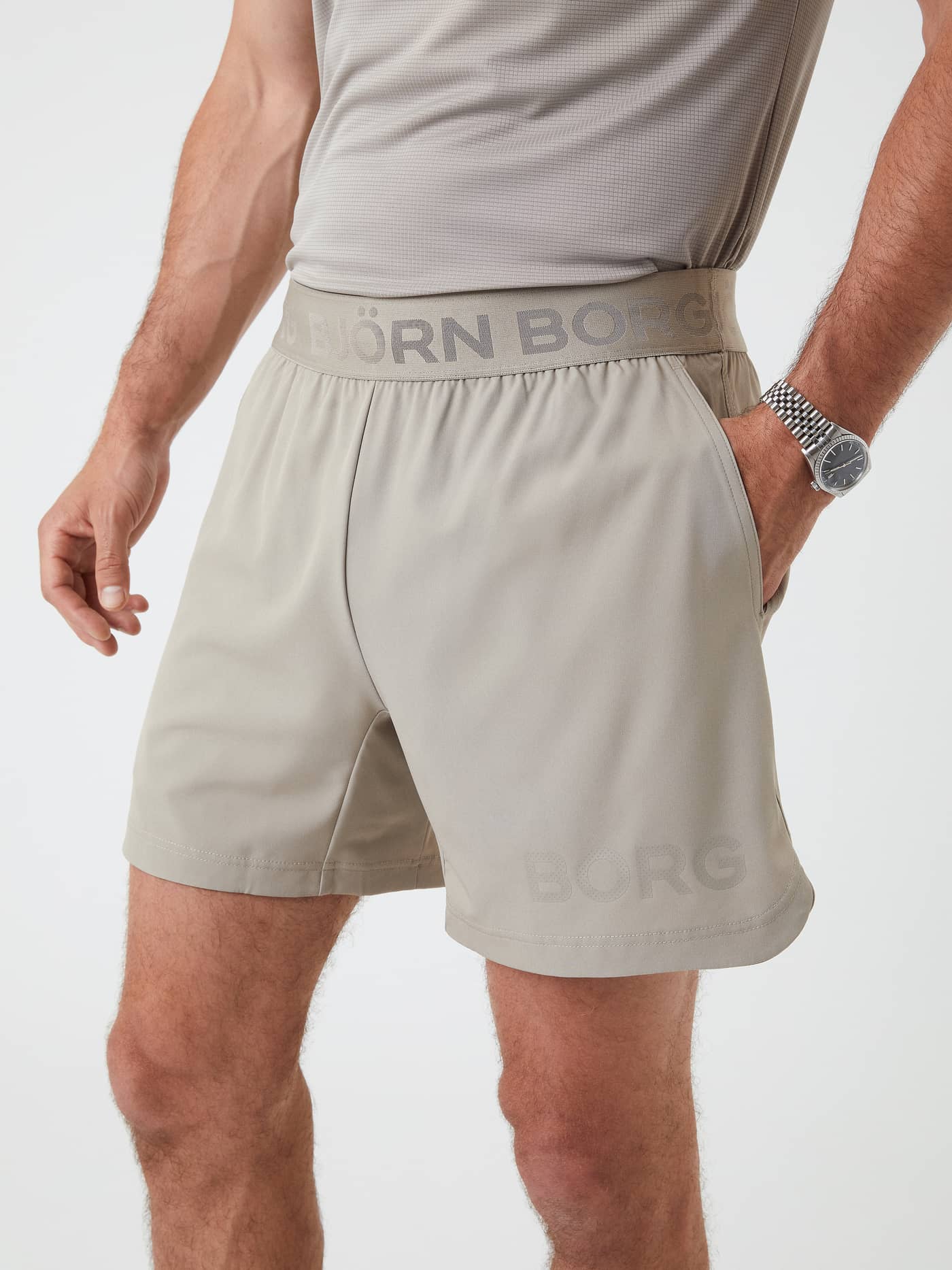 Björn Borg - Borg Short Shorts Beige - Image 4
