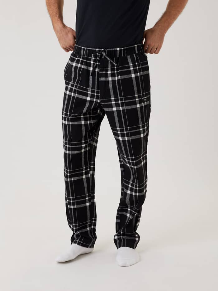 South Park Heren Pyjamabroek - Comfortabele PJ's Loungewear Broeken - Grappige Cadeaus voor Hem, Zwart/Multi, 3XL