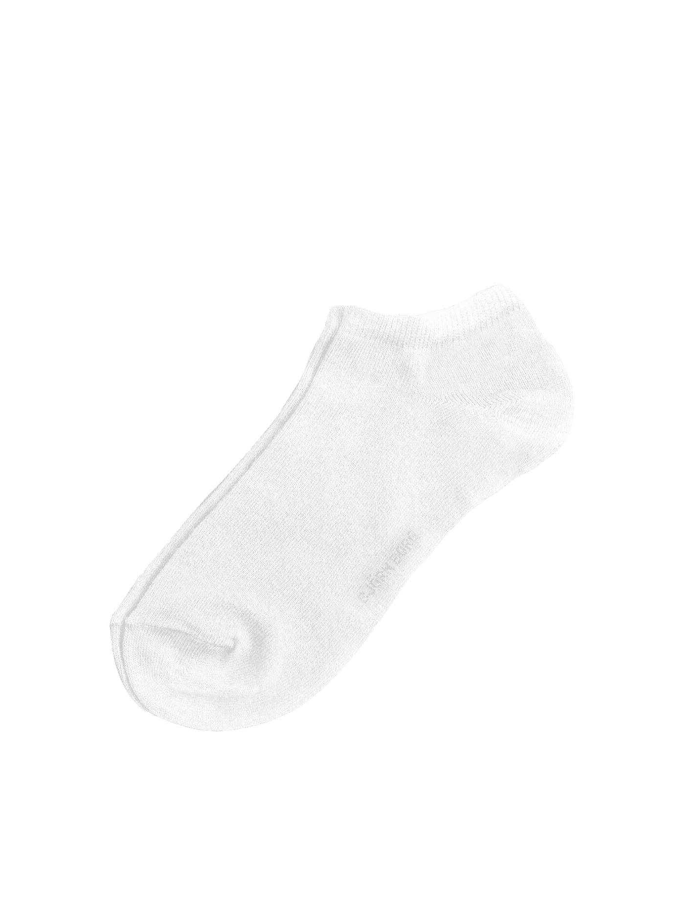 Björn Borg Essential Ankle Socks 3-pack i hvid med blød bomuldsblanding, low-cut pasform og ribkant. - Image 2