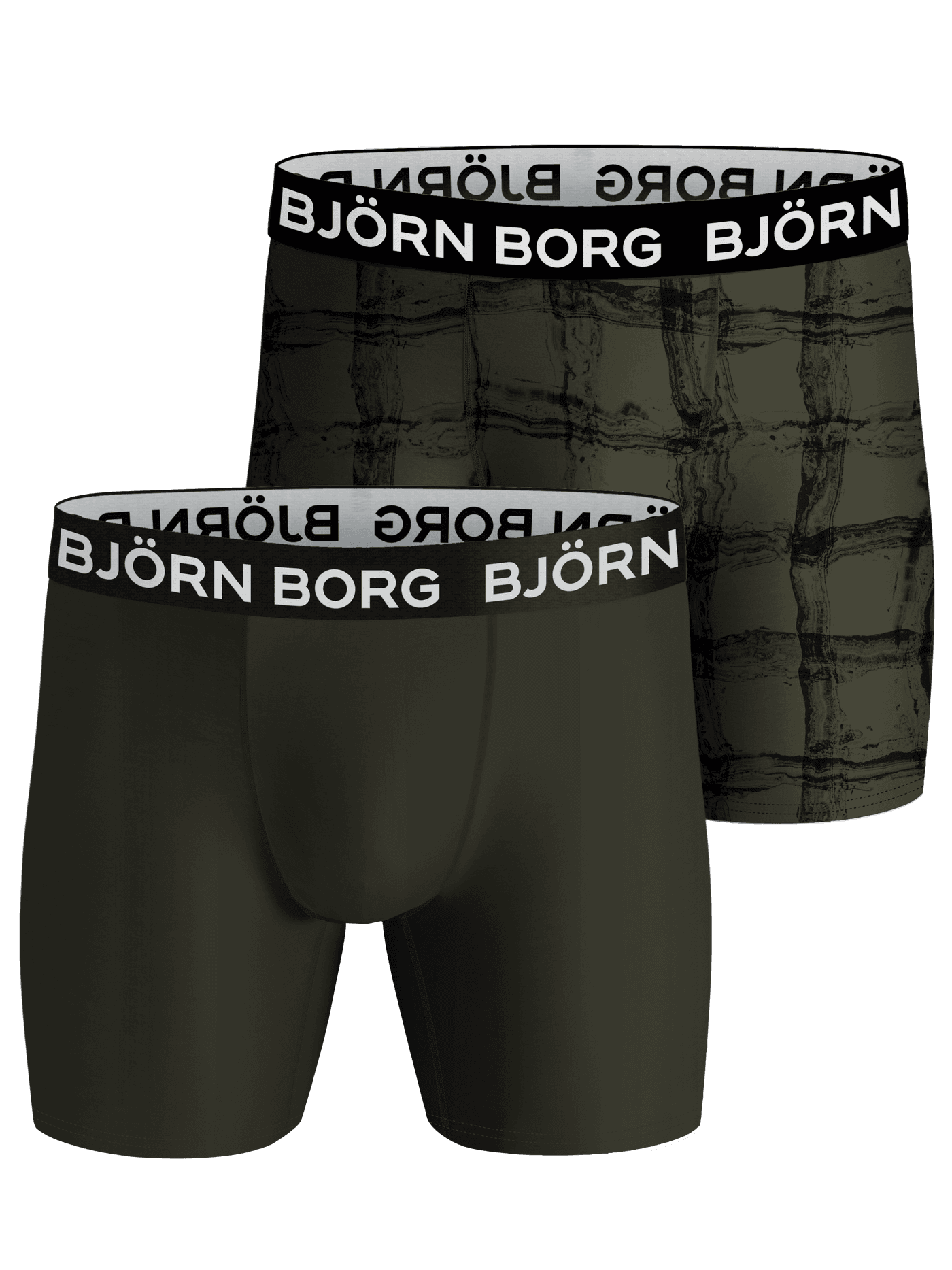 Björn Borg - Sports Boxer 2-pack Green - Image 1