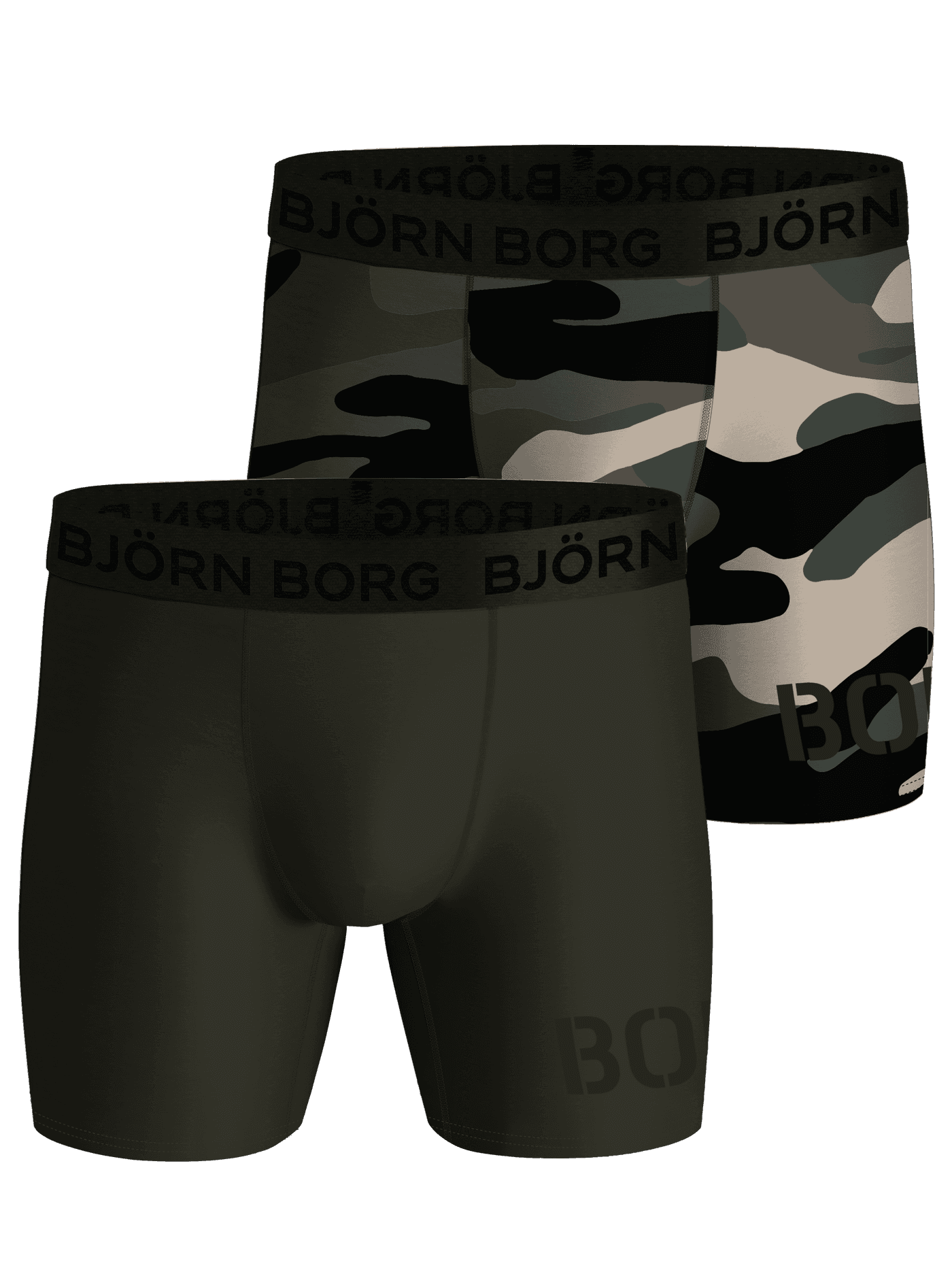 Björn Borg - Sports Boxer 2-pack Green - Image 1