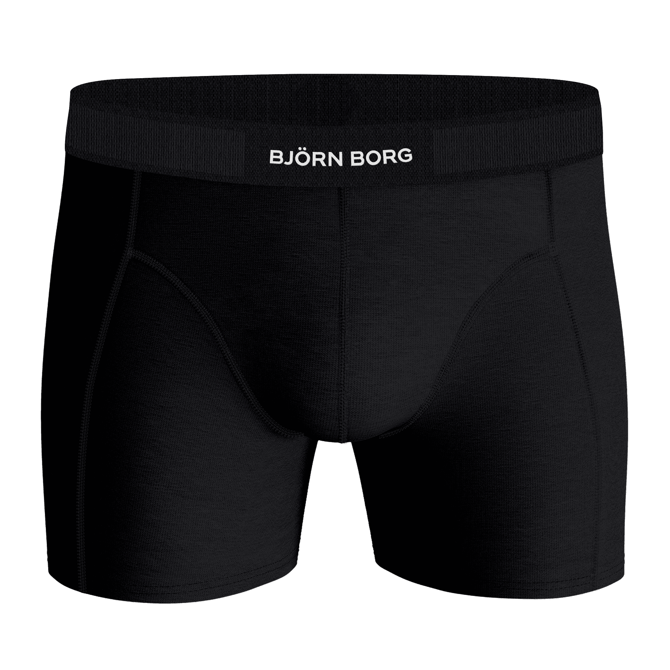 Premium Cotton Stretch Boxer 2-pack - Black, Print | Björn Borg