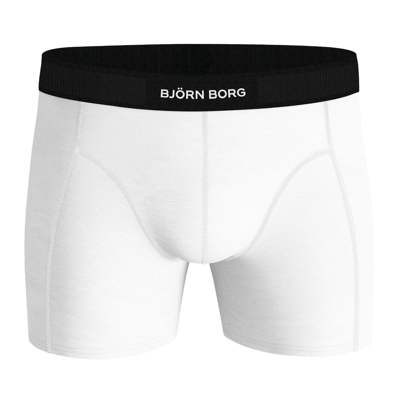 Björn Borg - Premium Cotton Stretch Boxer 2-pack White - Image 2