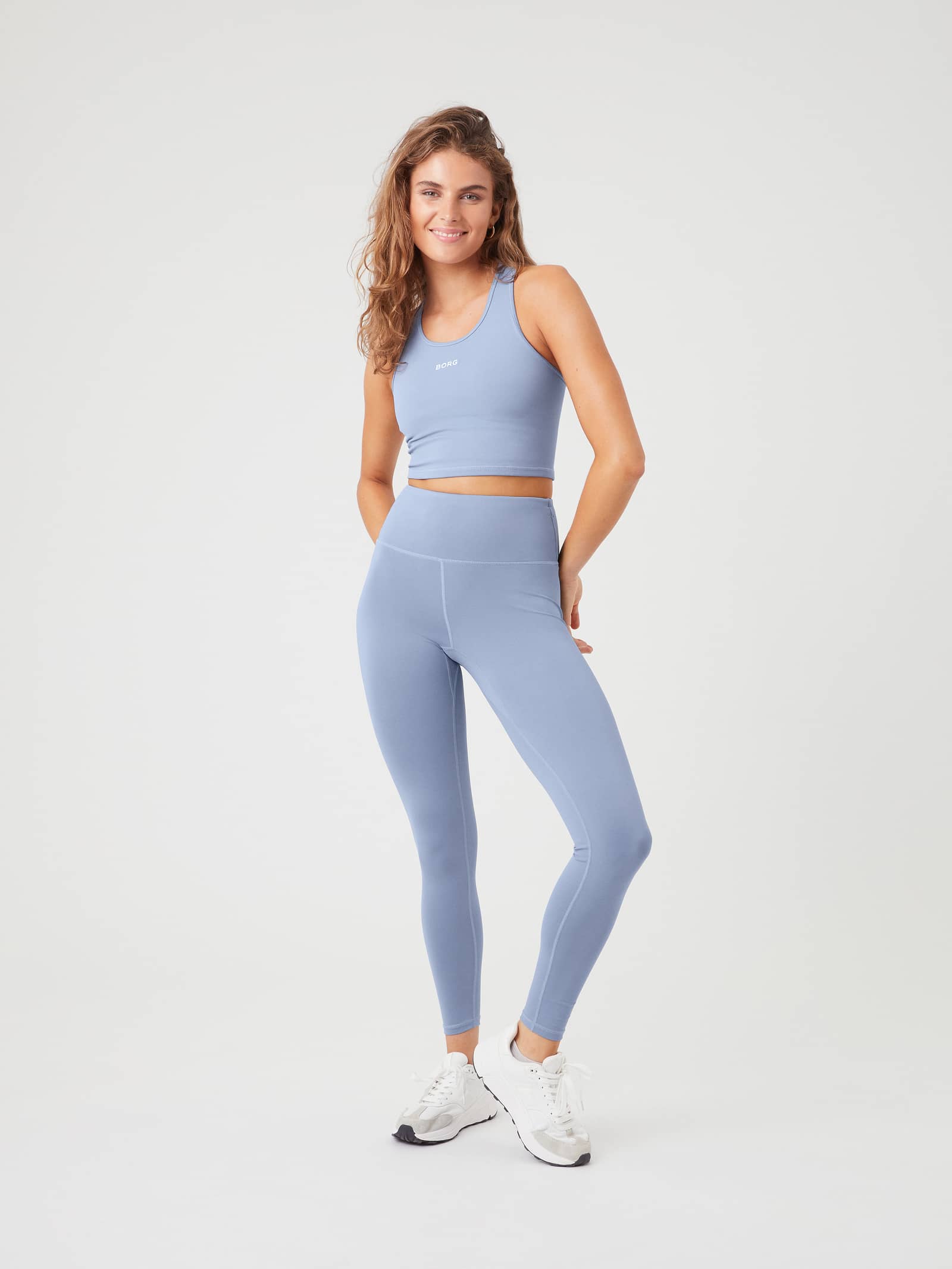 Björn Borg - Borg Logo Tights Stonewash Women - Image 1