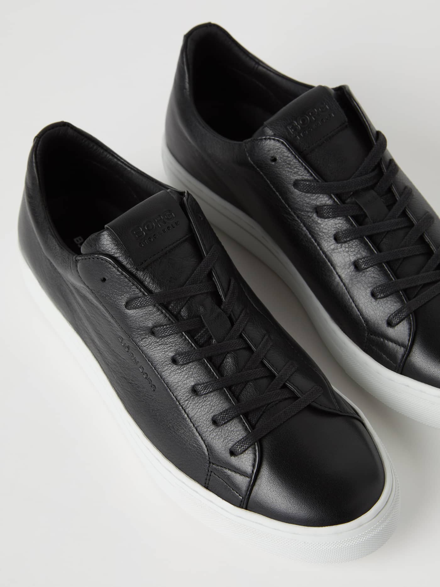 Björn Borg - Men's Leather Sneaker Sl100 Zwart Heren - Image 4