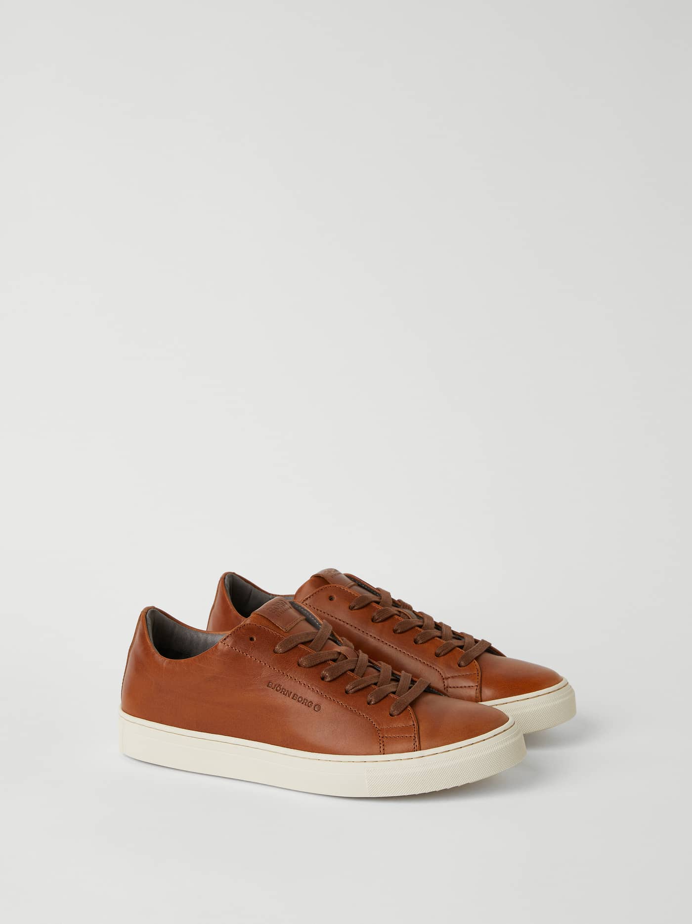 Björn Borg - Men's Leather Sneaker Sl100 Cognac Men - Image 1