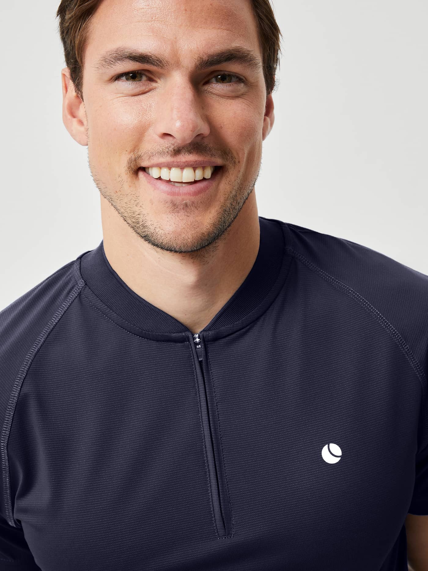 Björn Borg - Ace Performance Zip Polo Night sky - Image 5