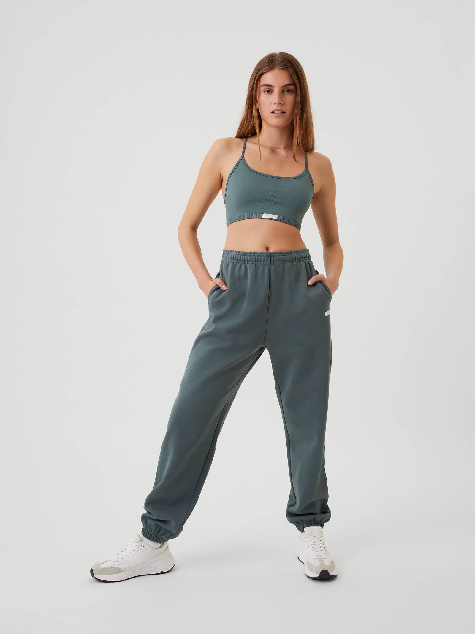 Björn Borg - Studio Oversized Pants Balsam Green Dam - Image 1