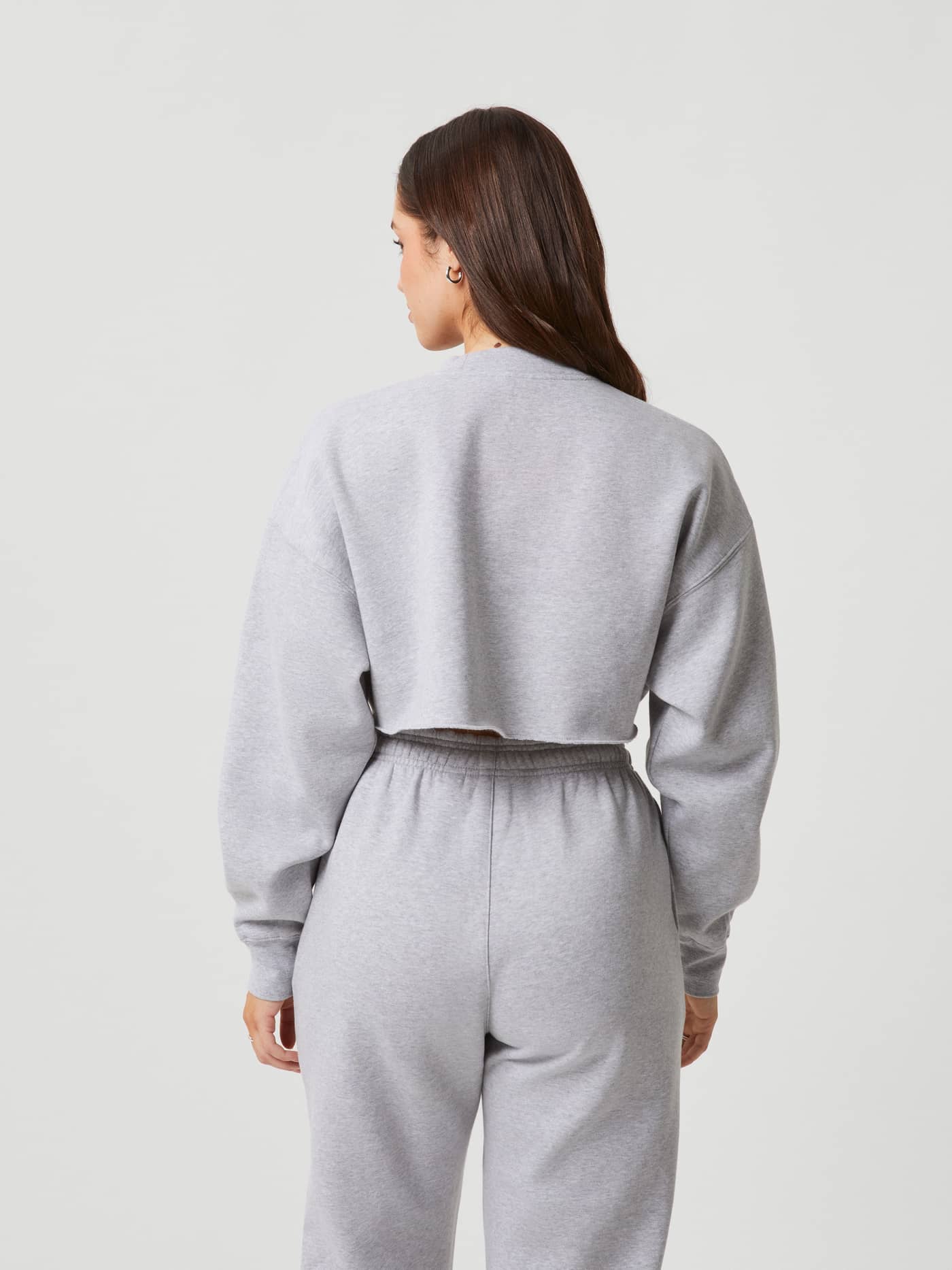 Björn Borg - Studio Oversized Pants Light Grey Melange - Image 4