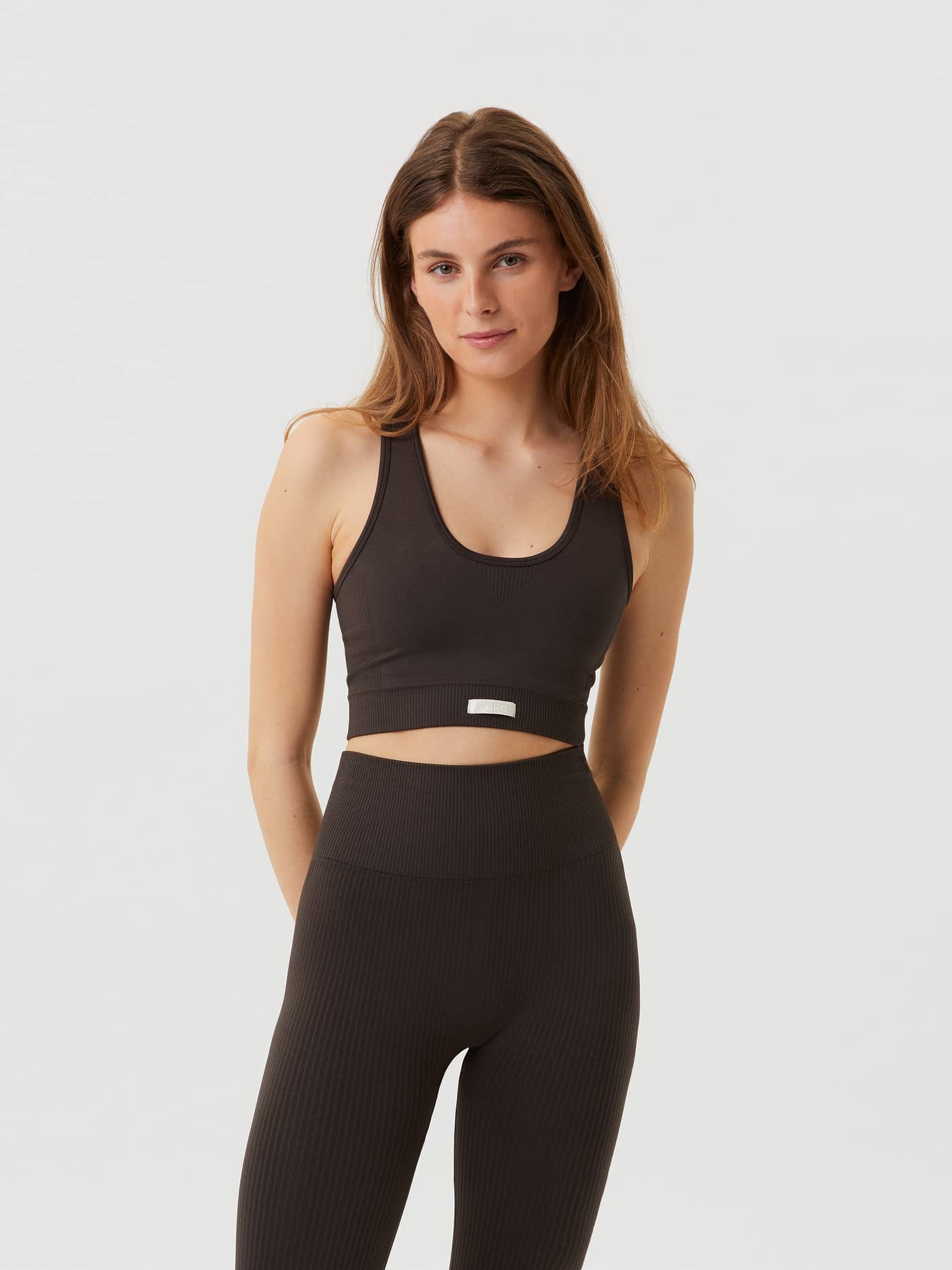 Björn Borg - Studio Low  Seamless Bra Espresso - Image 2