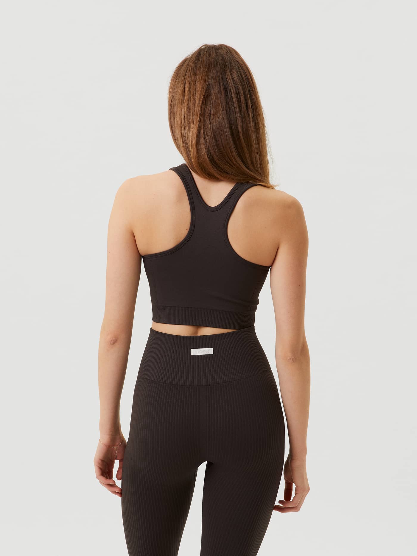 Björn Borg - Studio Low  Seamless Bra Espresso - Image 3