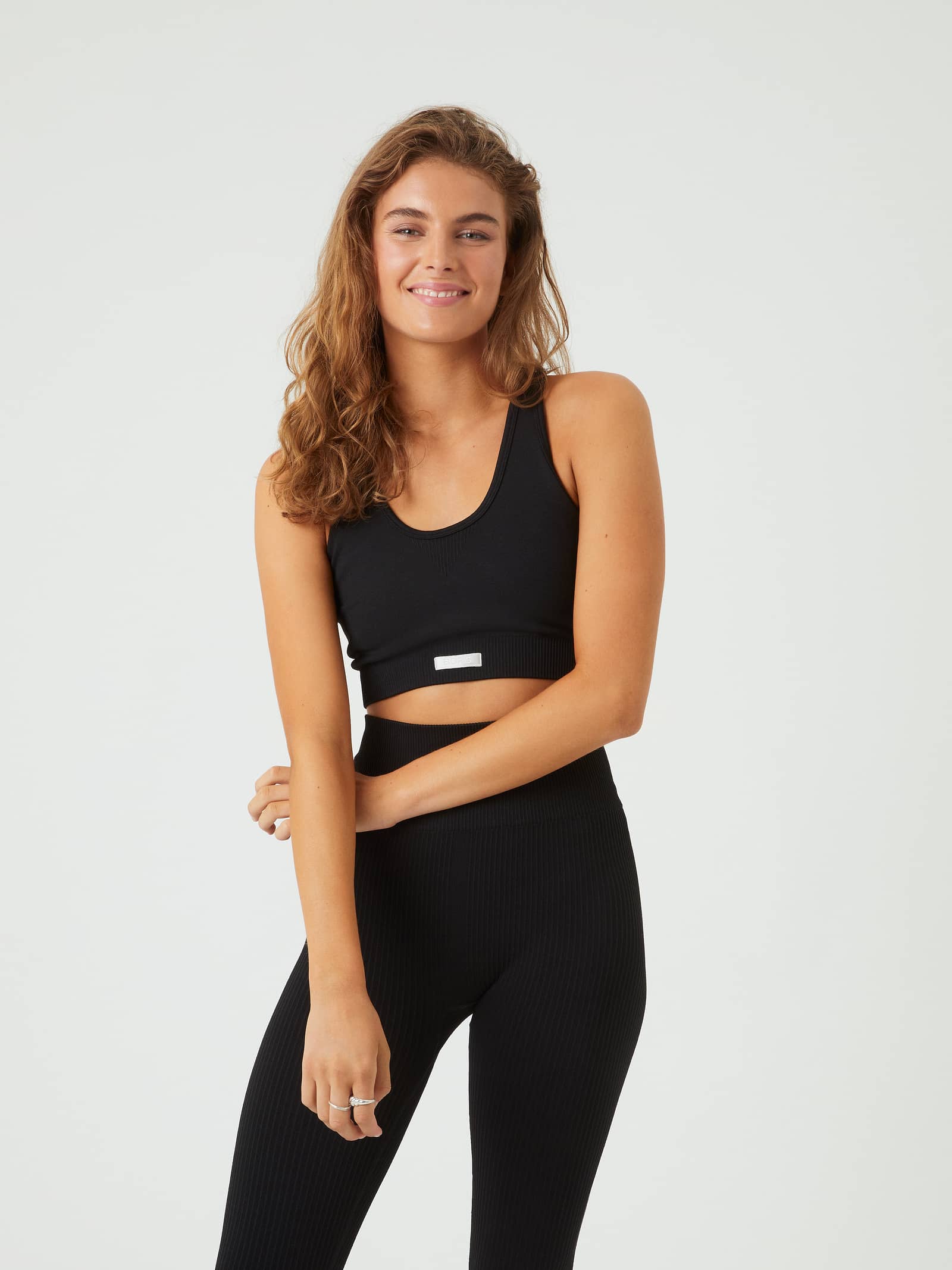 Björn Borg - Studio Low  Seamless Bra Black Beauty Women - Image 1