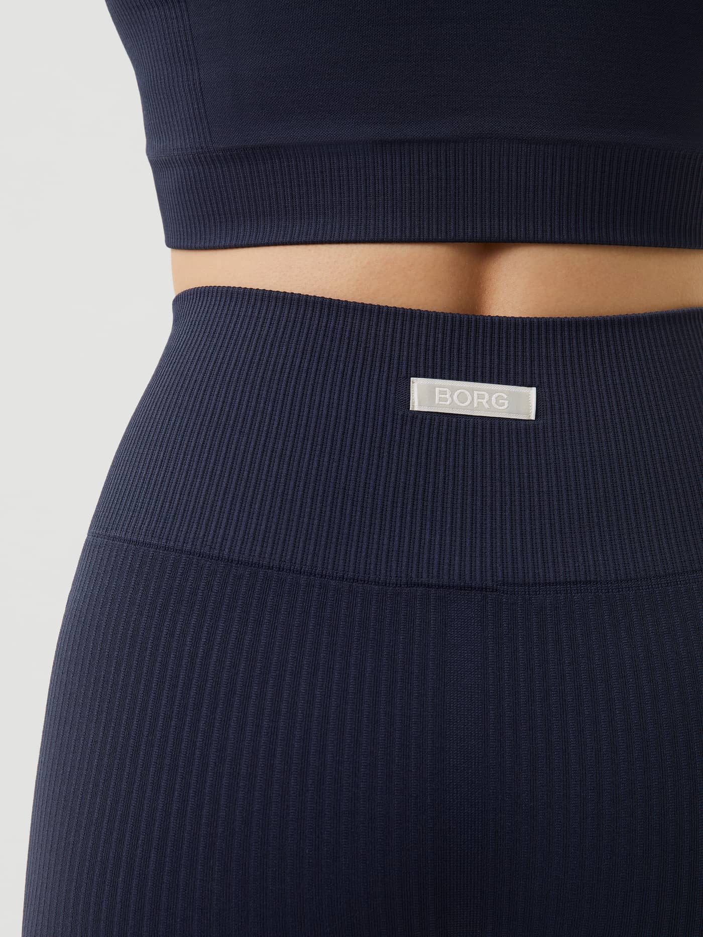 Björn Borg - Studio Seamless Rib Tights Outerspace - Image 1