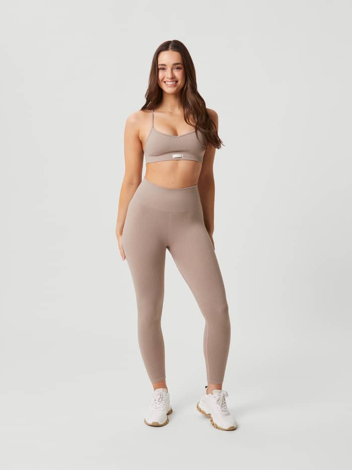 Björn Borg - Studio Seamless Rib Tights Etherea