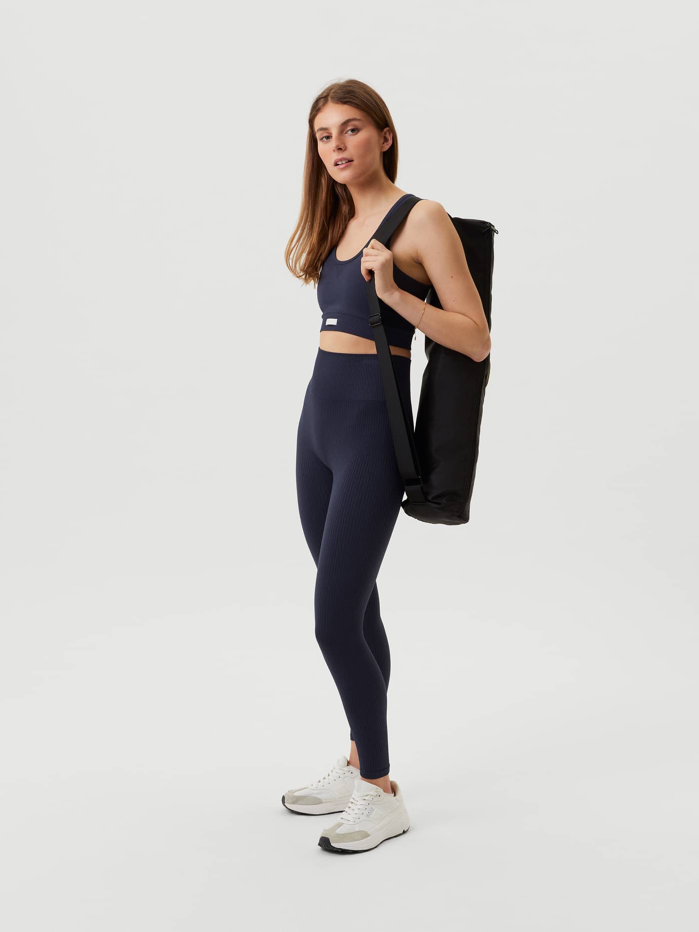 Björn Borg - Studio Seamless Rib Tights Outerspace - Image 5
