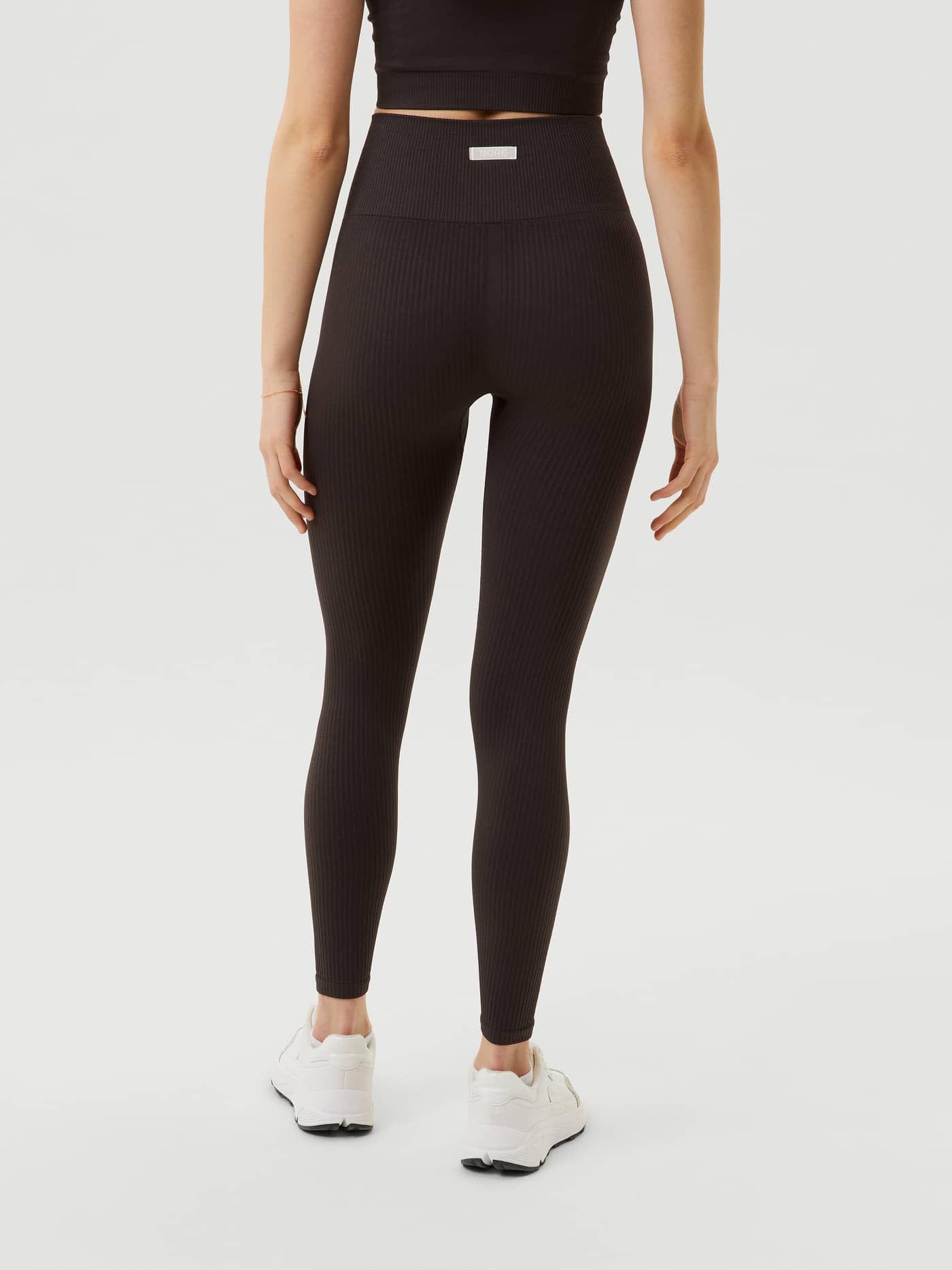 Björn Borg - Studio Seamless Rib Tights Espresso - Image 4