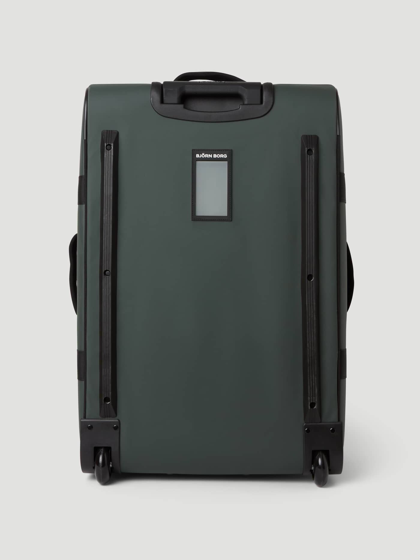 Borg Travel Trolley L - 80L in Mountain View (Grün) aus robustem, TPE-beschichtetem Polyester mit Rollen und Rückenschienen. - Image 3