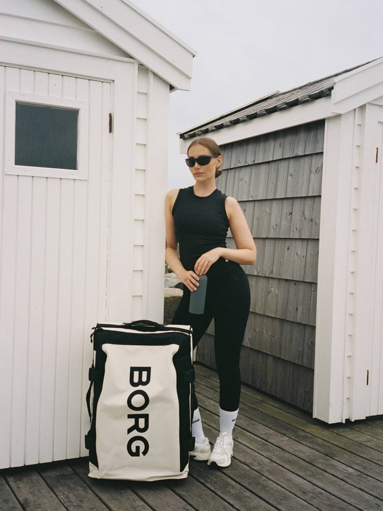 Björn Borg - Borg Travel Trolley L - 80L Bone White Women - Image 1