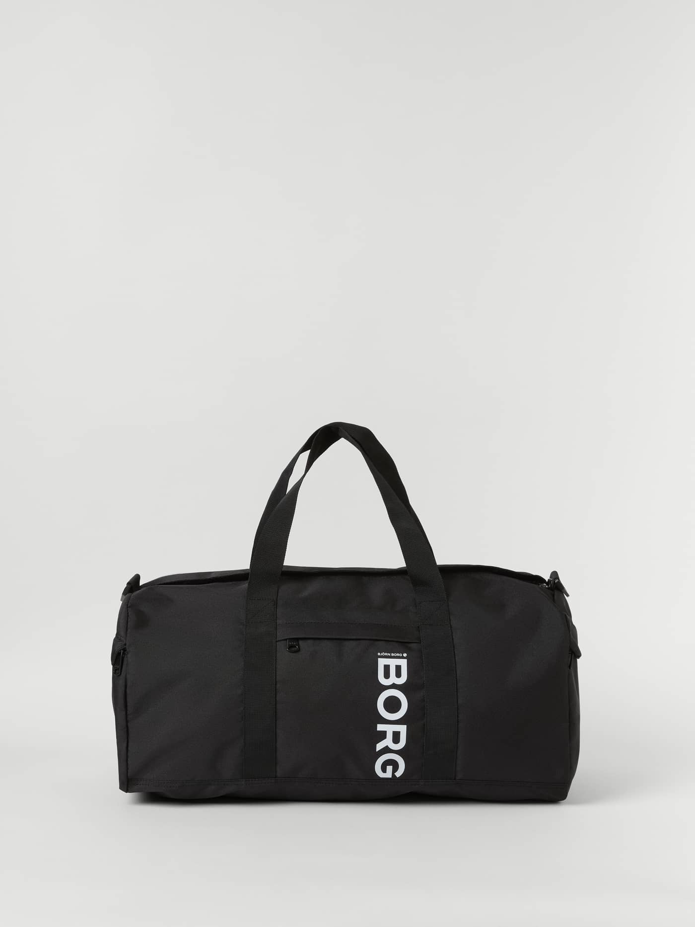 Core Sports Bag 31L en Black Beauty (Noir) avec un logo BORG blanc et des sangles pour l'entraînement. - Image 1