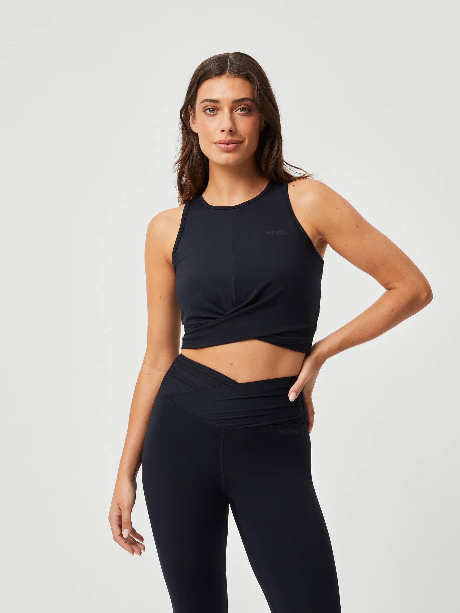 Björn Borg - Studio Cross Tank Black Beauty Dam - Image 1