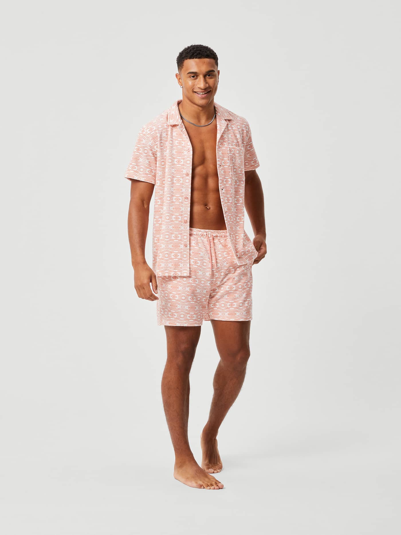 Björn Borg - Borg Toweling Pool Shorts Radio Wave Big 1 - Image 1
