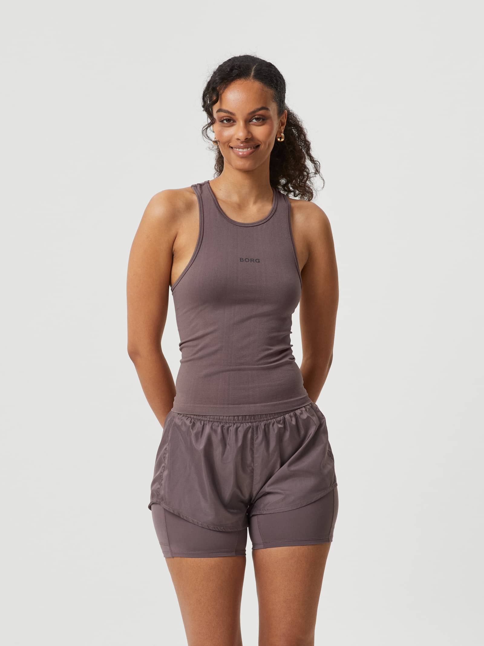 Björn Borg - Borg Running Seamless Tank Sparrow Women - Image 1