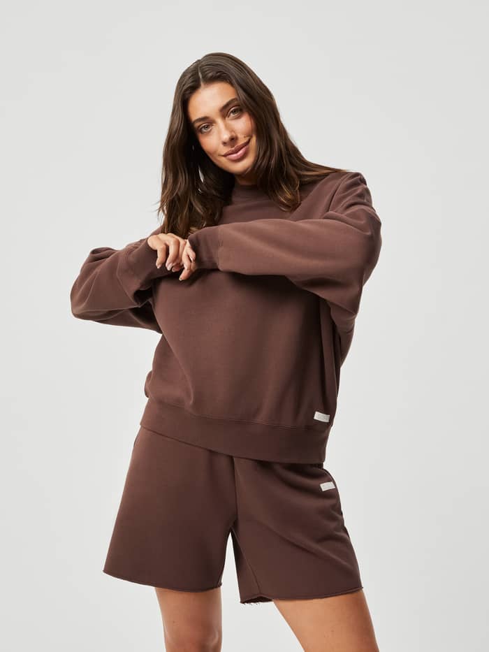 Björn Borg - Studio Oversized Crew French Toast