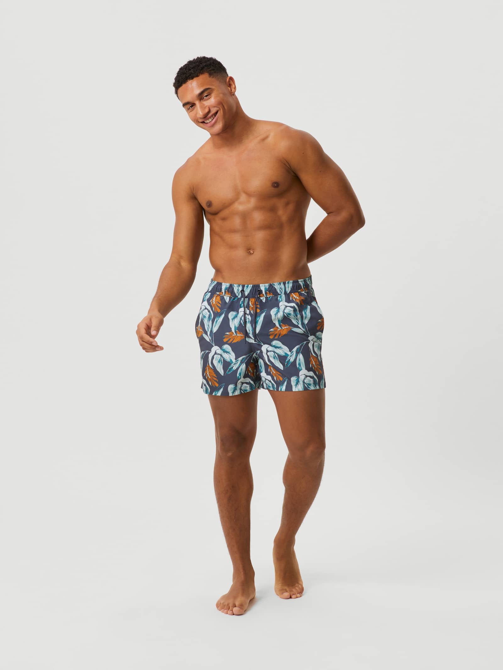 Björn Borg - Borg Print Swim Shorts Meadow Big 2 Herr - Image 1