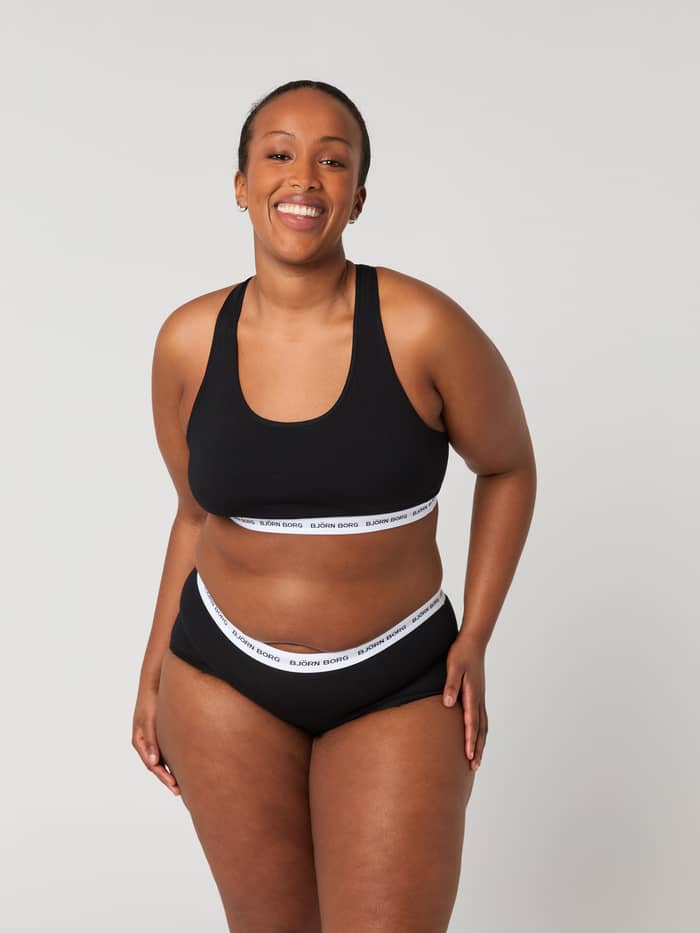 Björn Borg - Core Logo Minishorts 2-pack Black Beauty