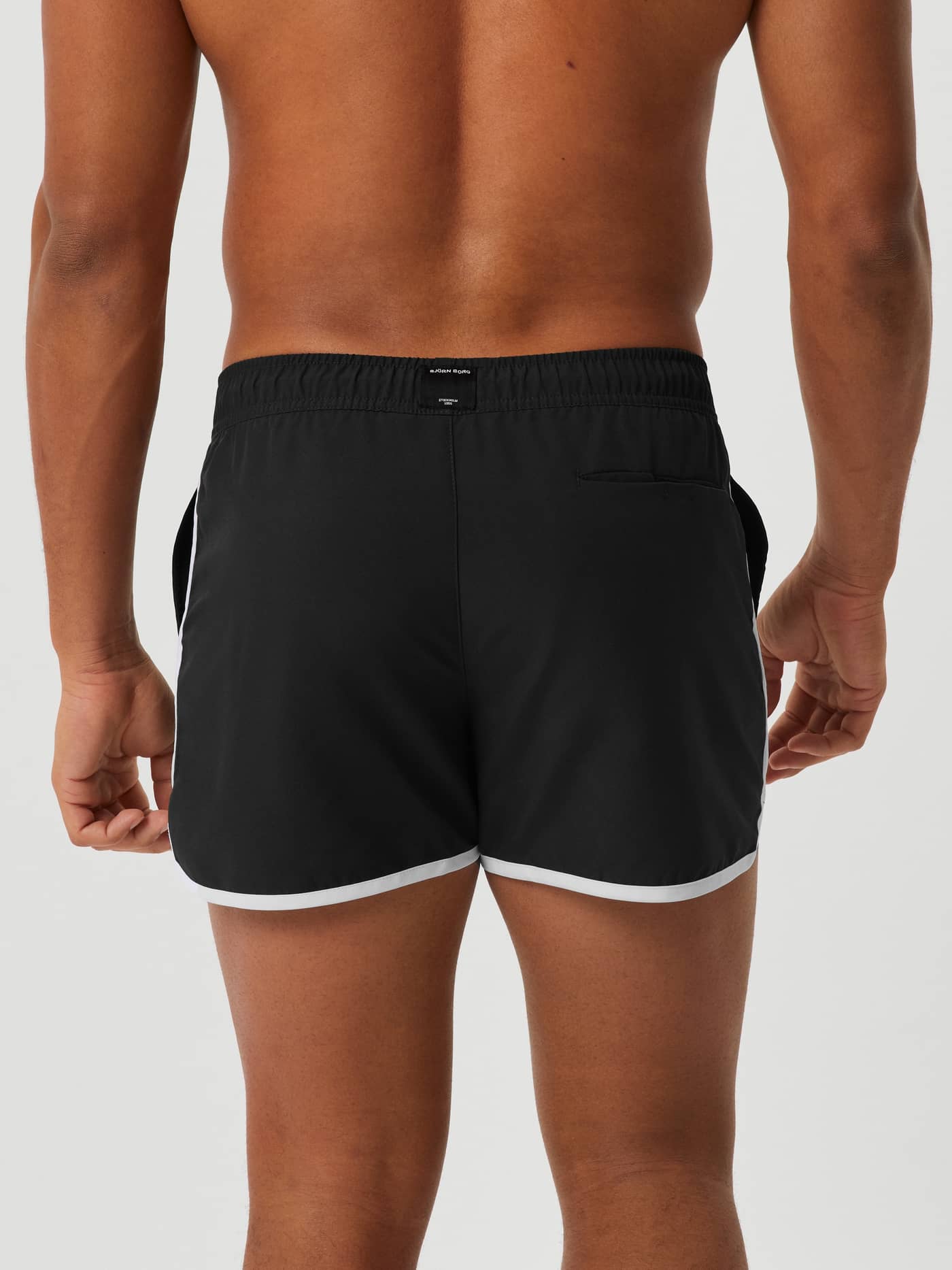 Björn Borg - Borg Retro Swim Shorts Black Beauty - Image 3