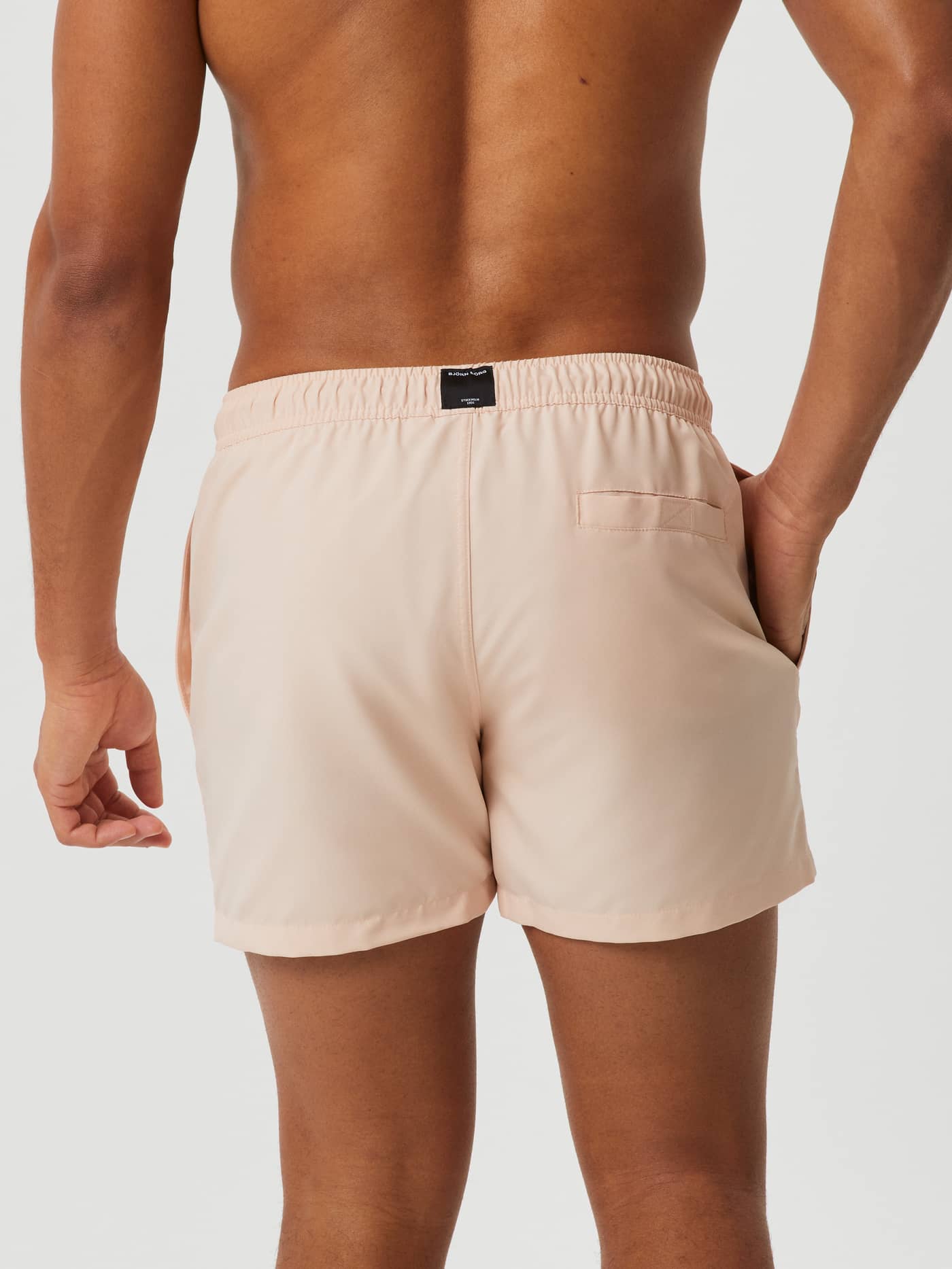 Björn Borg - Borg Solid Swim Shorts Cream Tan Men - Image 3
