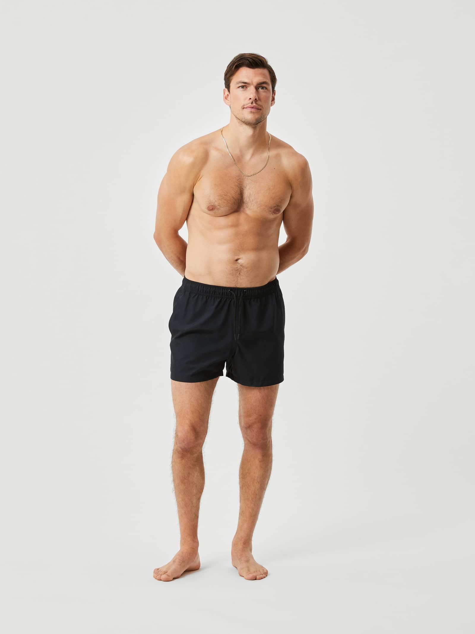 Björn Borg - Borg Solid Swim Shorts Black Beauty Men - Image 1