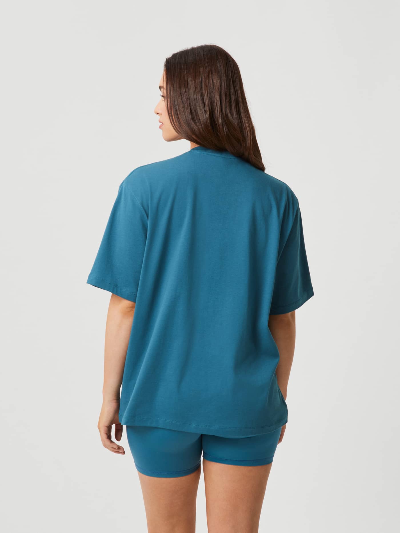 Björn Borg - Studio Oversized T-Shirt Mallard Blue Women - Image 3