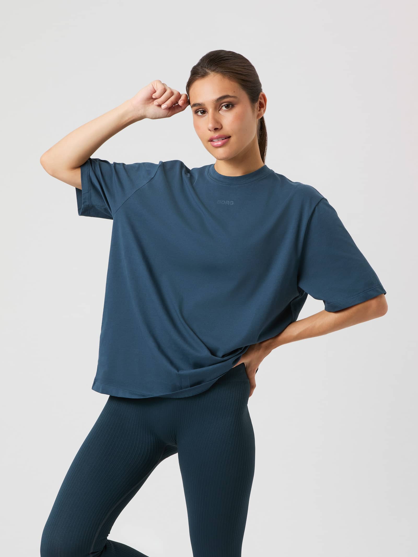 Björn Borg - Studio Oversized T-Shirt Midnight Navy Women - Image 1