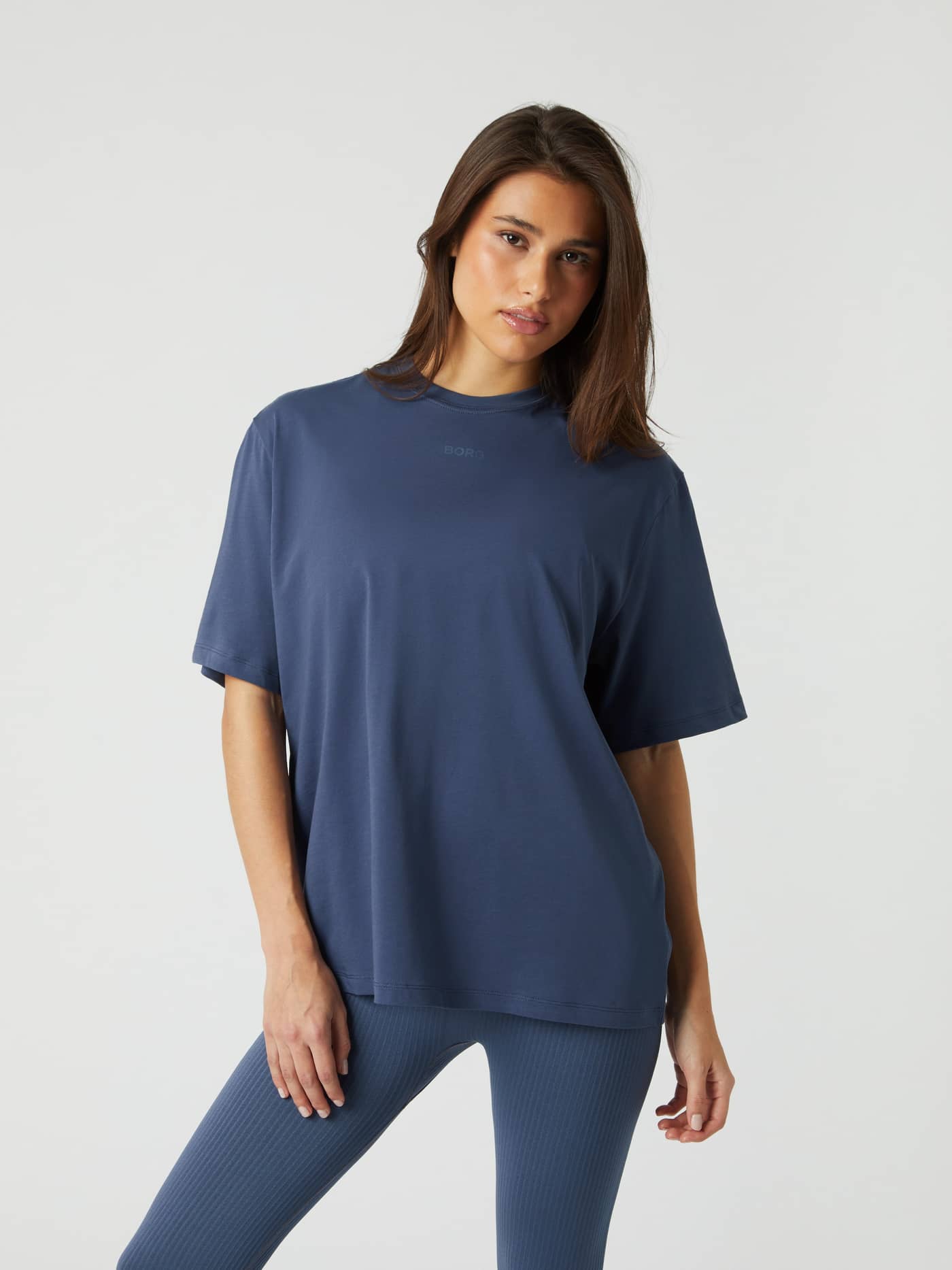 Björn Borg - Studio Oversized T-Shirt Nightshadow Blue - Image 1
