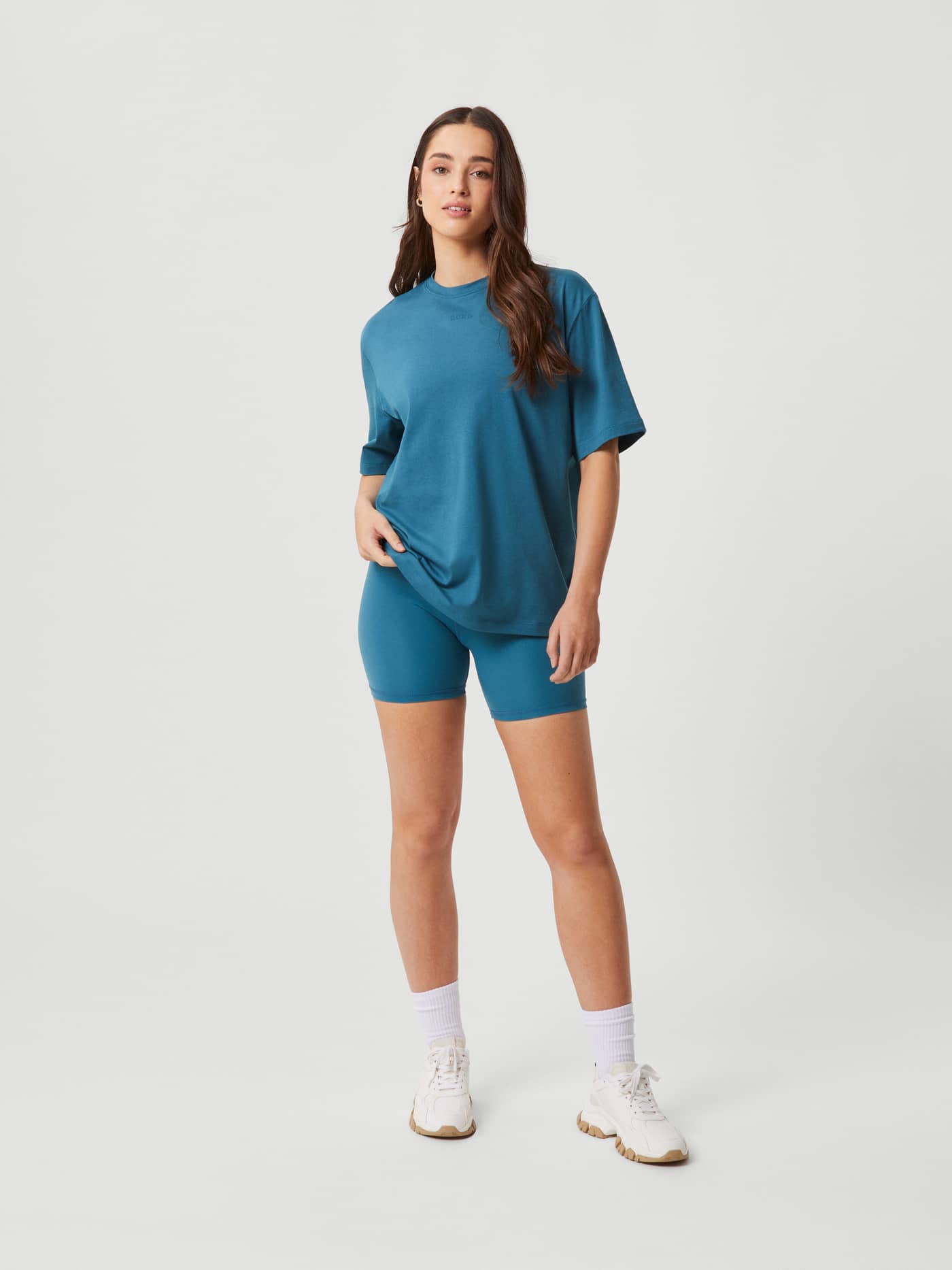 Björn Borg - Studio Oversized T-Shirt Mallard Blue Women - Image 4