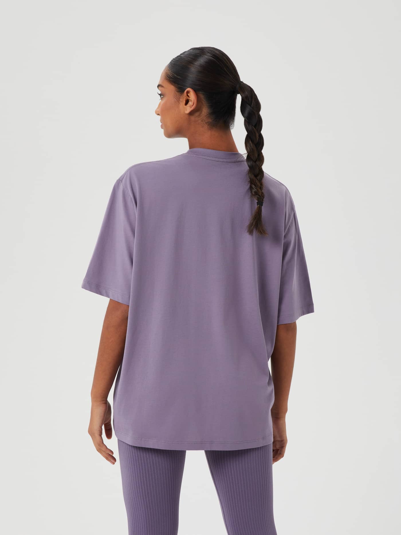 Björn Borg - Studio Oversized T-Shirt Purple Sage - Image 2