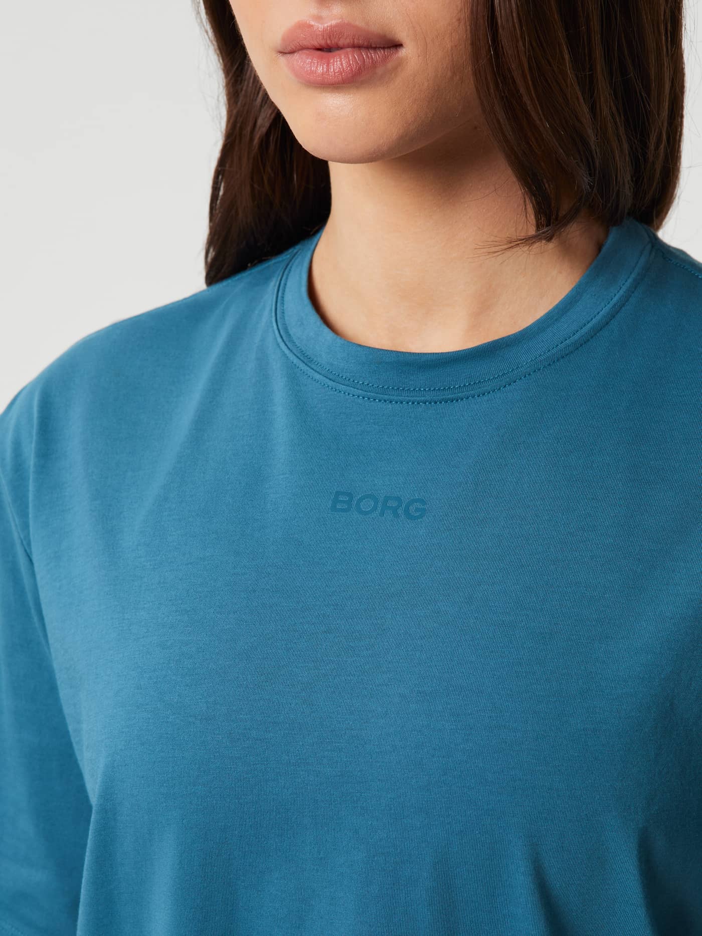 Björn Borg - Studio Oversized T-Shirt Mallard Blue Women - Image 5